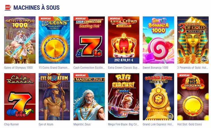 Tiki Taka Jeux slots